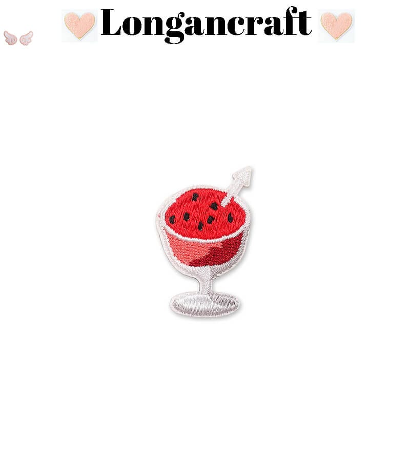 Summer Lemon Embroidered Patch