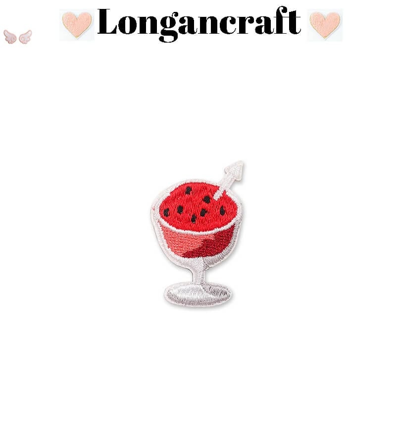 Summer Lemon Embroidered Patch