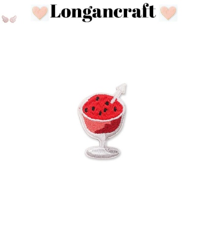 Summer Lemon Embroidered Patch