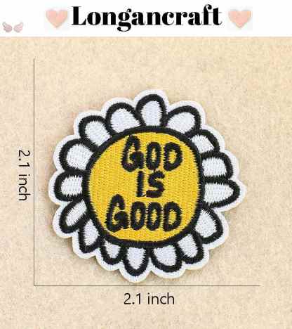 Sun Palm Tree Embroidered Patch