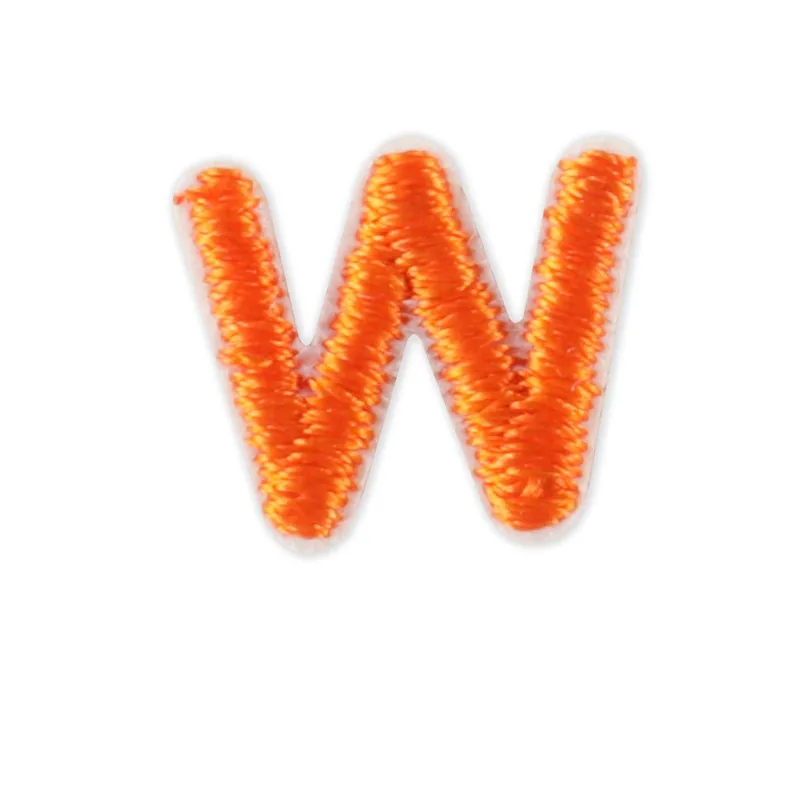 Mini Color Letter Iron On Patch