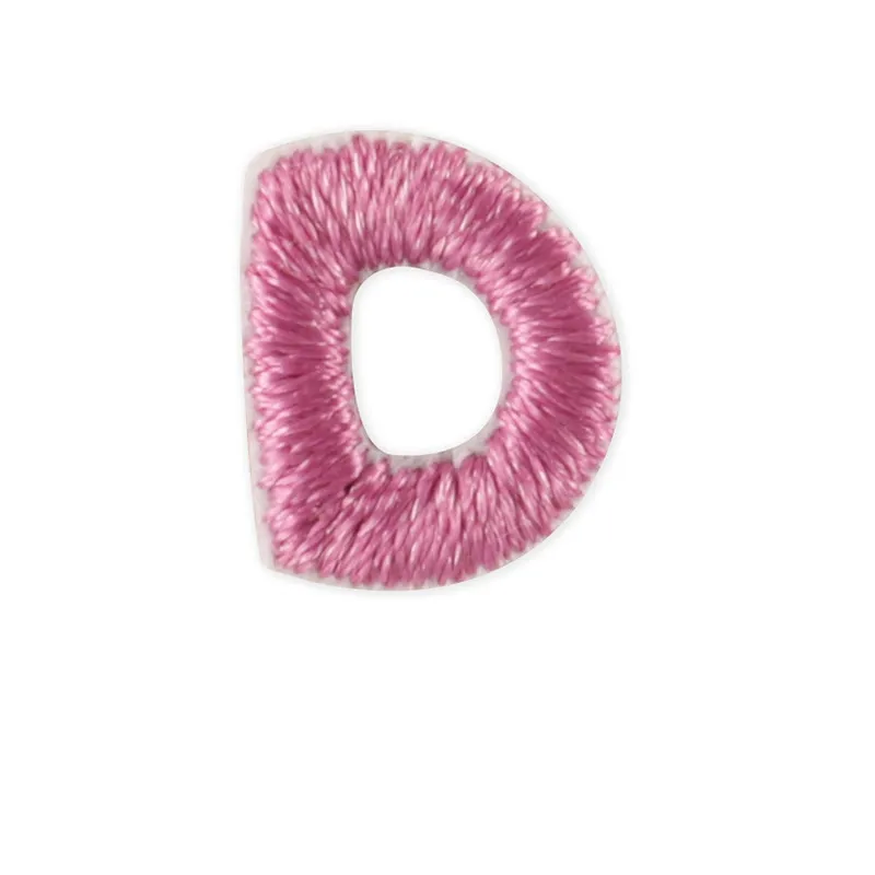 Mini Color Letter Iron On Patch