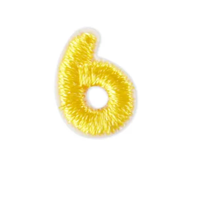 Mini Color Letter Iron On Patch