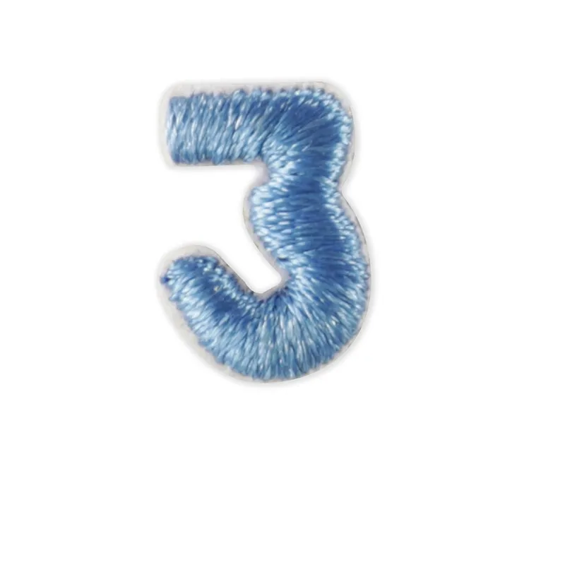 Mini Color Letter Iron On Patch