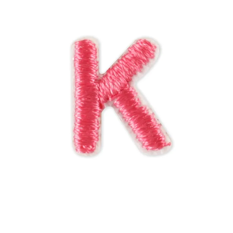 Mini Color Letter Iron On Patch