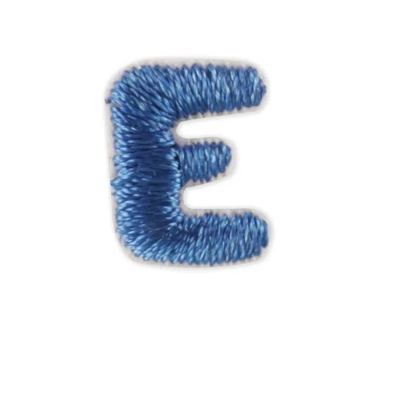 Mini Color Letter Iron On Patch