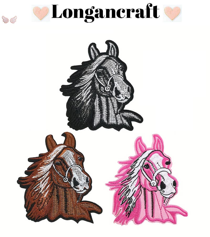 Western Horse Embroidered Patch