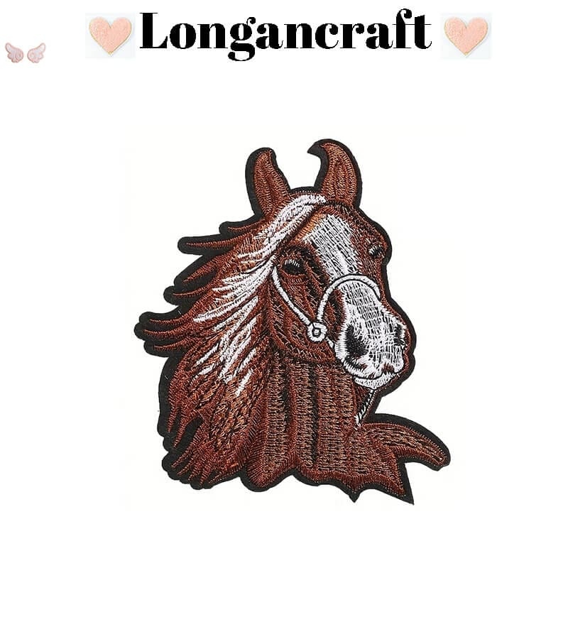 Western Horse Embroidered Patch