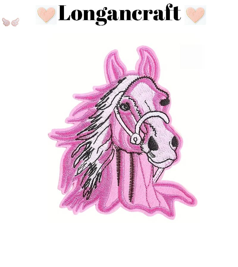 Western Horse Embroidered Patch