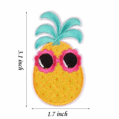 Pumpkin Beer Embroidered Patches