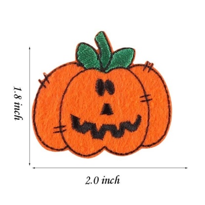 Pumpkin Beer Embroidered Patches