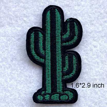 Desert Cactus Iron On Patches Set