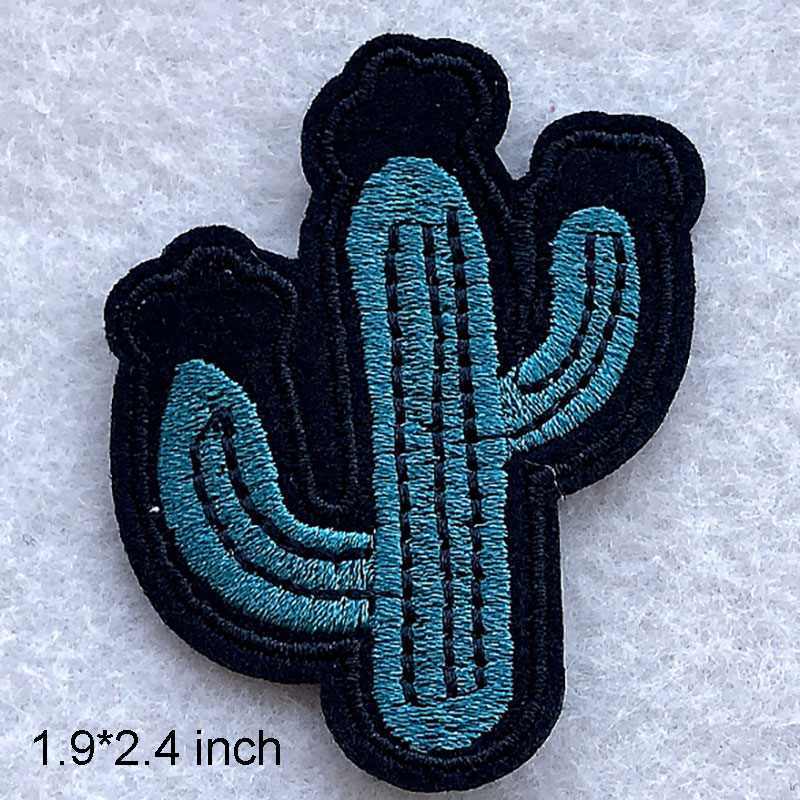 Desert Cactus Iron On Patches Set