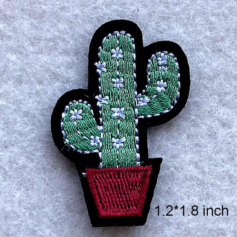Desert Cactus Iron On Patches Set
