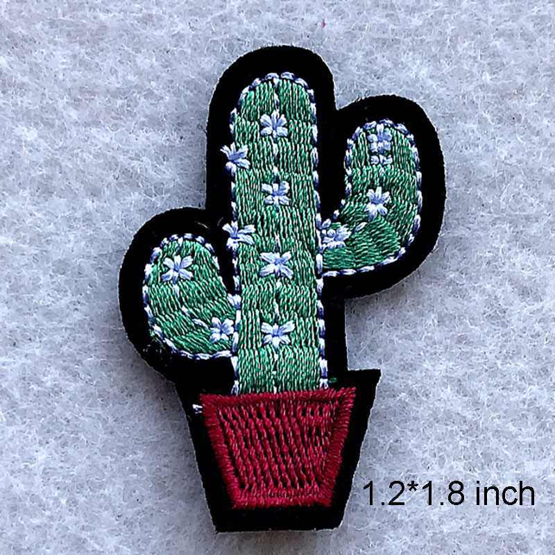 Desert Cactus Iron On Patches Set