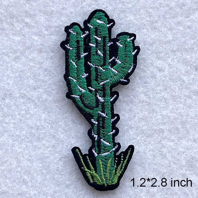 Desert Cactus Iron On Patches Set