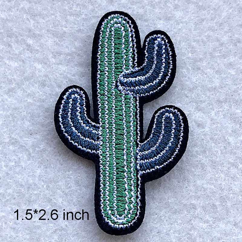 Desert Cactus Iron On Patches Set
