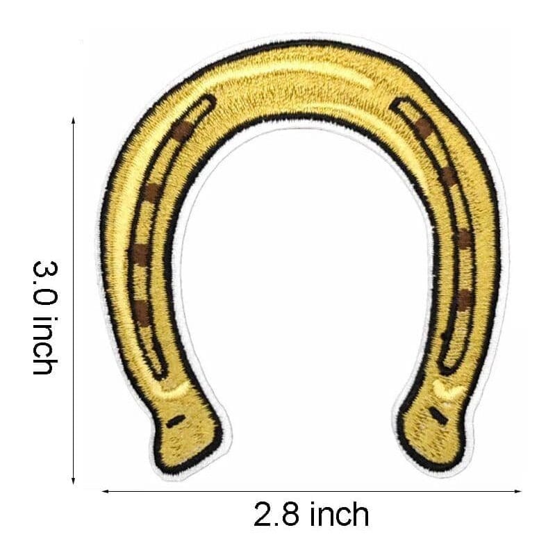 Western Cowboy Iron On Patches