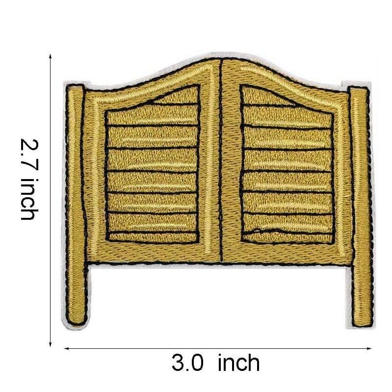 Cowboy Farmhouse Iron On Patches