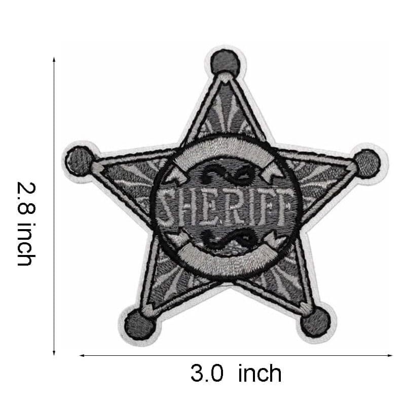 Cowboy Farmhouse Iron On Patches