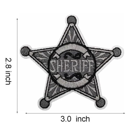 Cowboy Farmhouse Iron On Patches