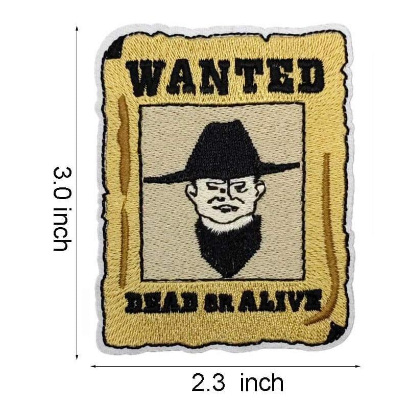 Cowboy Farmhouse Iron On Patches