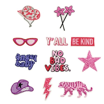 Cowgirls Hat Embroidered Patches