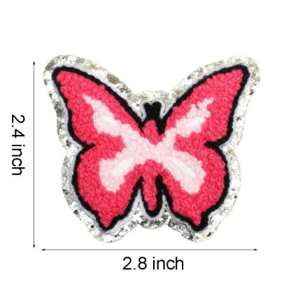 Pink Western Iron On Patches