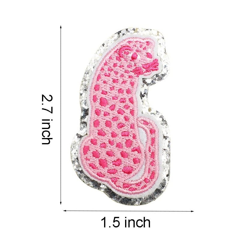 Pink Western Iron On Patches