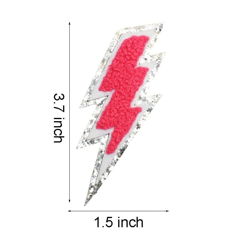 Pink Western Iron On Patches