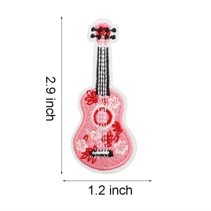 Pink Western Embroidered Patches