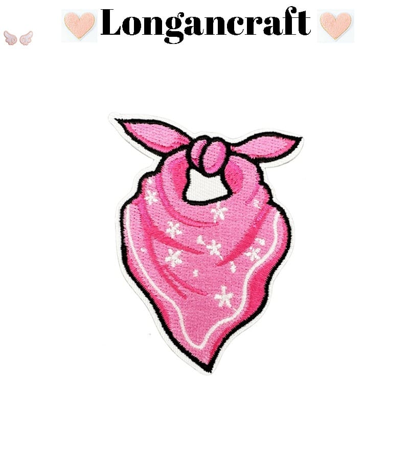 Western Cowgirls Pink Iron On Patches