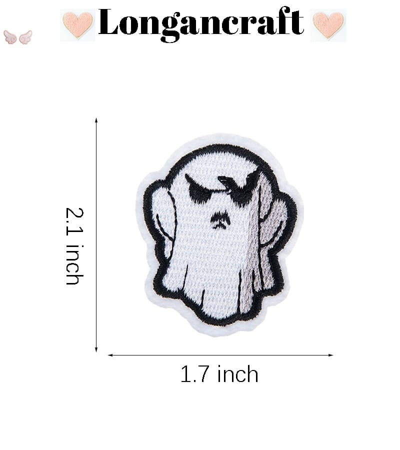 Halloween Theme Iron On Patches Set