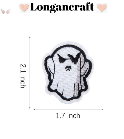 Halloween Theme Iron On Patches Set