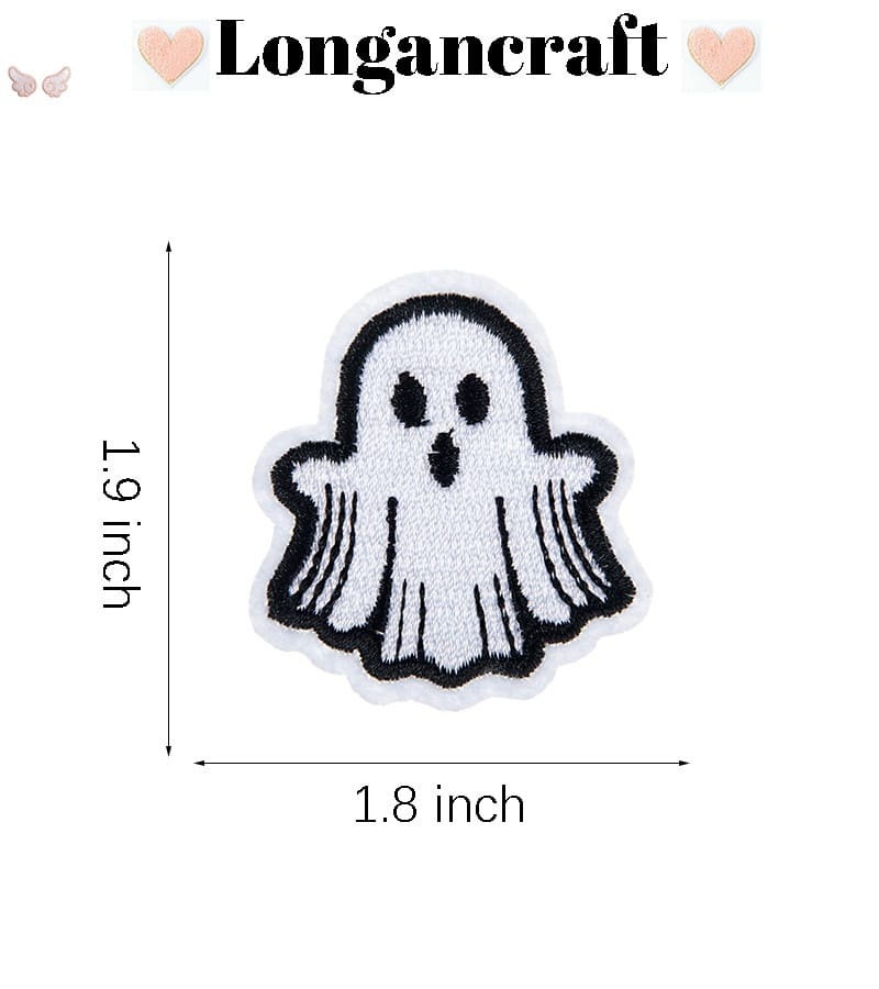 Halloween Theme Iron On Patches Set