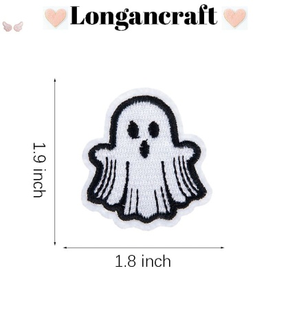 Halloween Theme Iron On Patches Set