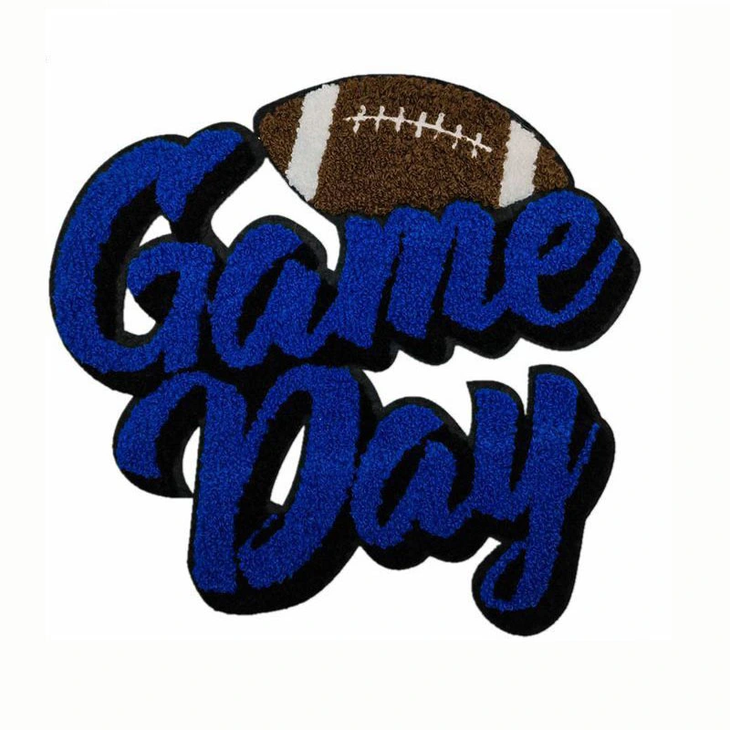 Game Day Letter Iron On Patches