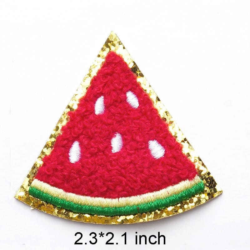 Strawberry Apple Fruit Iron On Patches