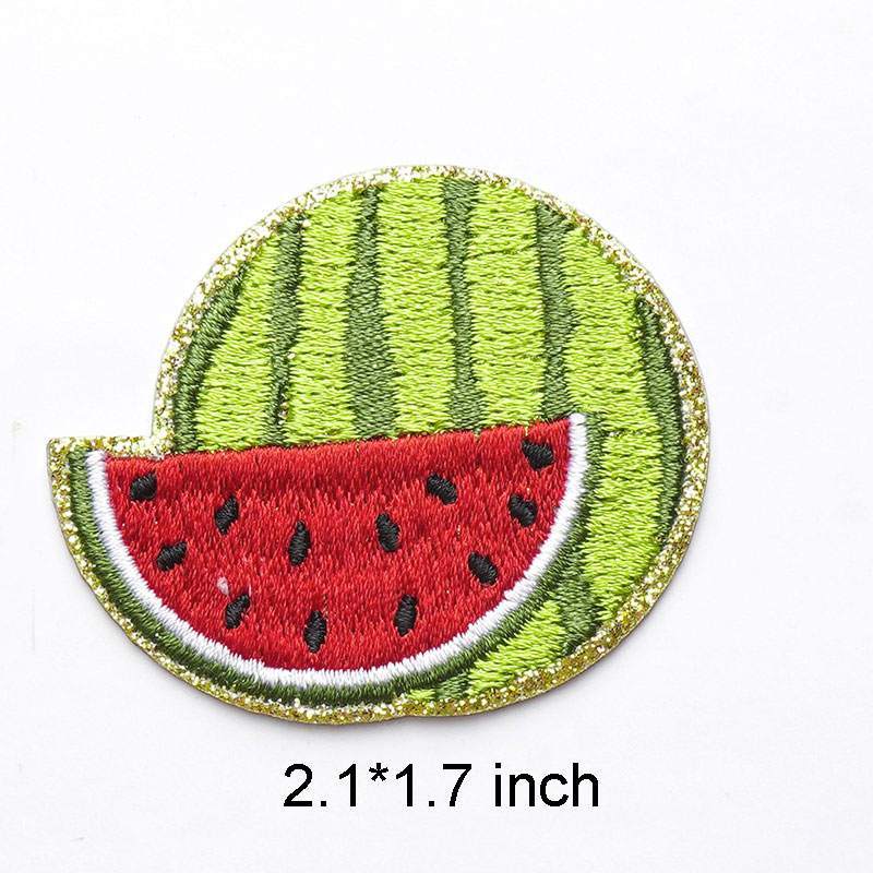 Strawberry Apple Fruit Iron On Patches
