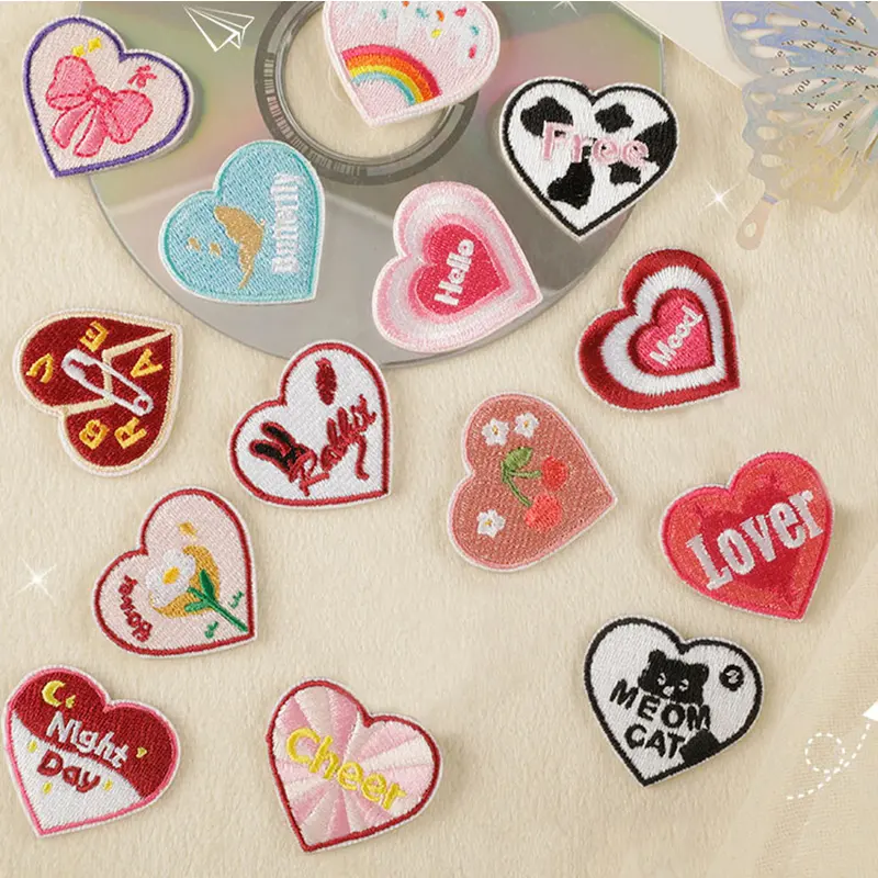 Cute Heart Self Adhesive Patch