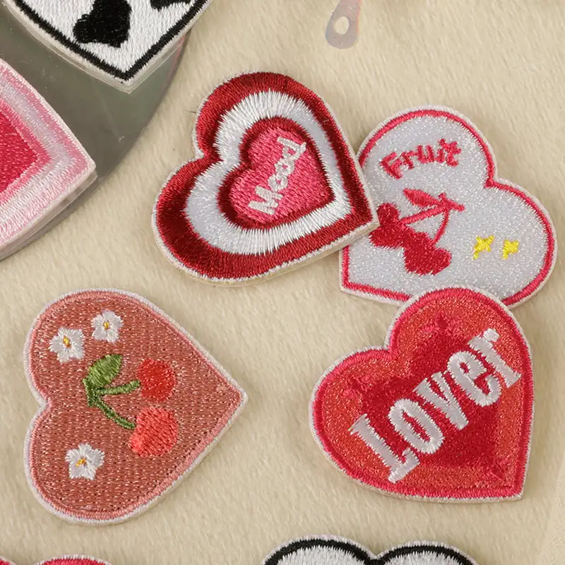 Cute Heart Self Adhesive Patch
