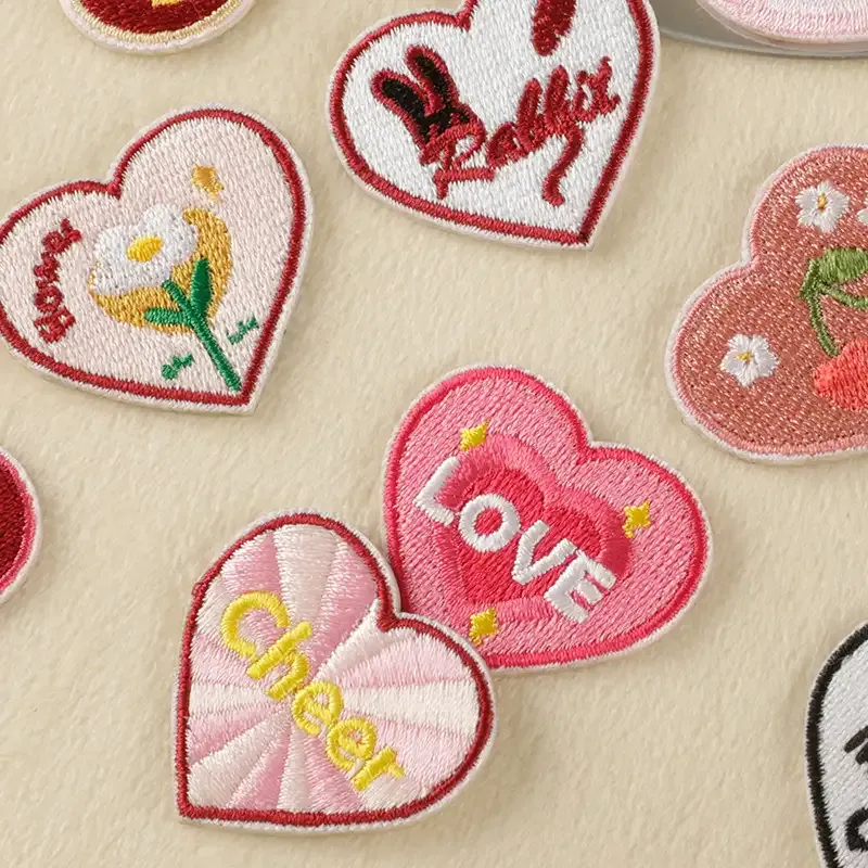 Cute Heart Self Adhesive Patch