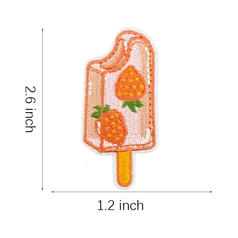 Cute Strawberry Iron on Patches