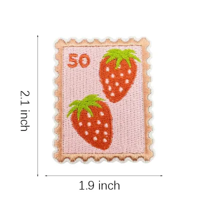 Cute Strawberry Iron on Patches