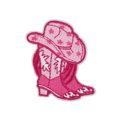 Cowgirl Disco Iron On Patches