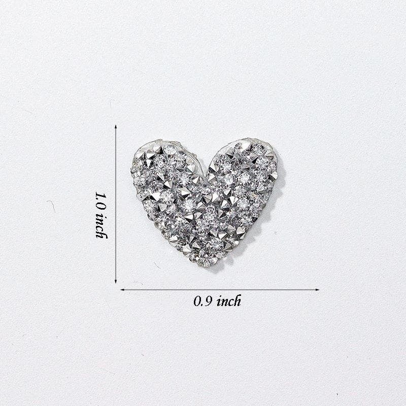 Star Rhinestone Glitter Patches