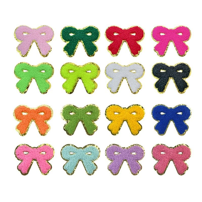 Colorful Bowknot Iron On Patches