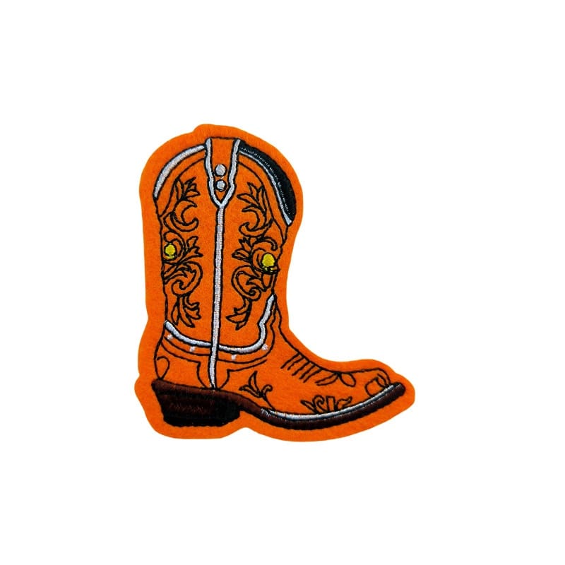 Cowgirl Boots Embroidered Patch