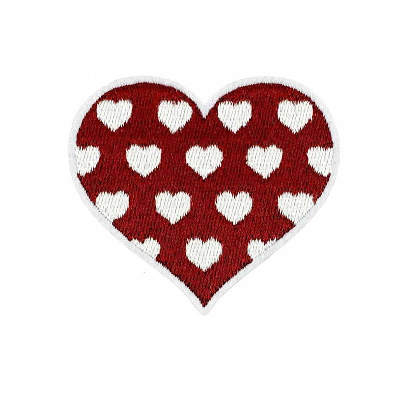 Valentine's Day Heart Iron on Patch