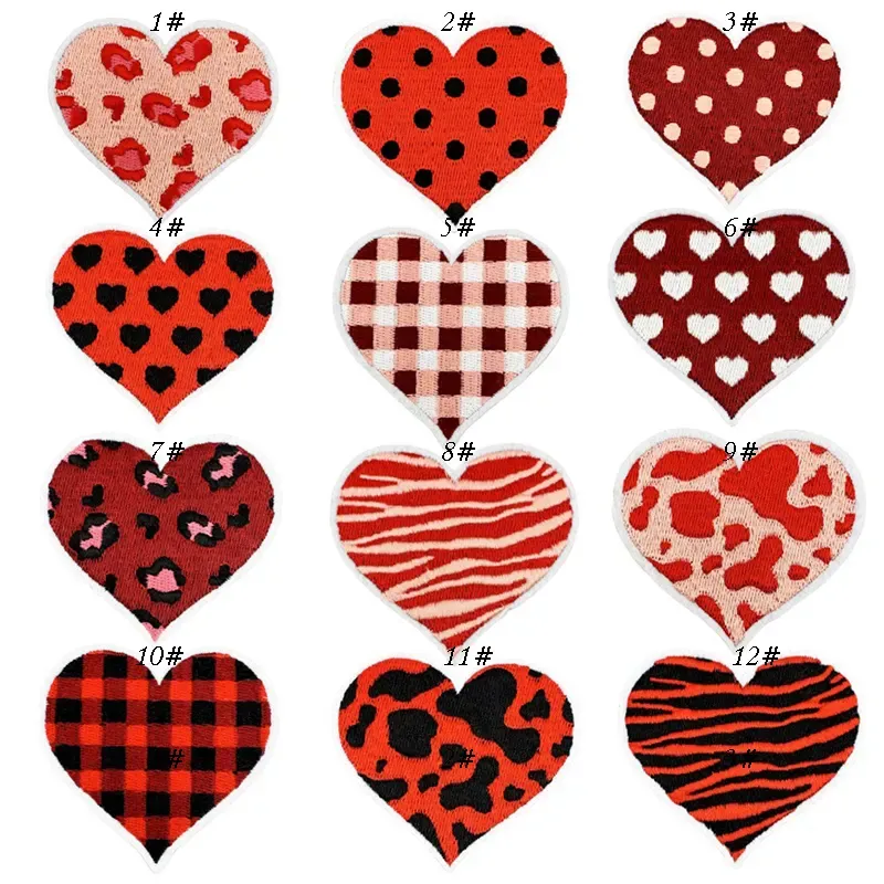 Valentine's Day Heart Iron on Patch